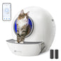 Self-Cleaning Litter Box SMARTELF Automatic Cat Litter Box Extra Large Litter Box for Multiple Cats Smart cat Litter Box Anti Pinch Kitty Litter Box
